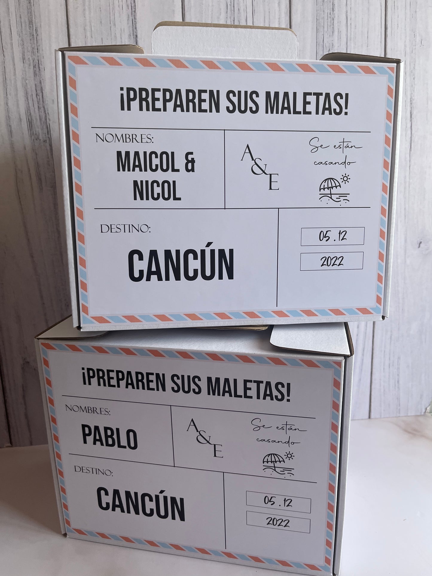 Kit boda destino