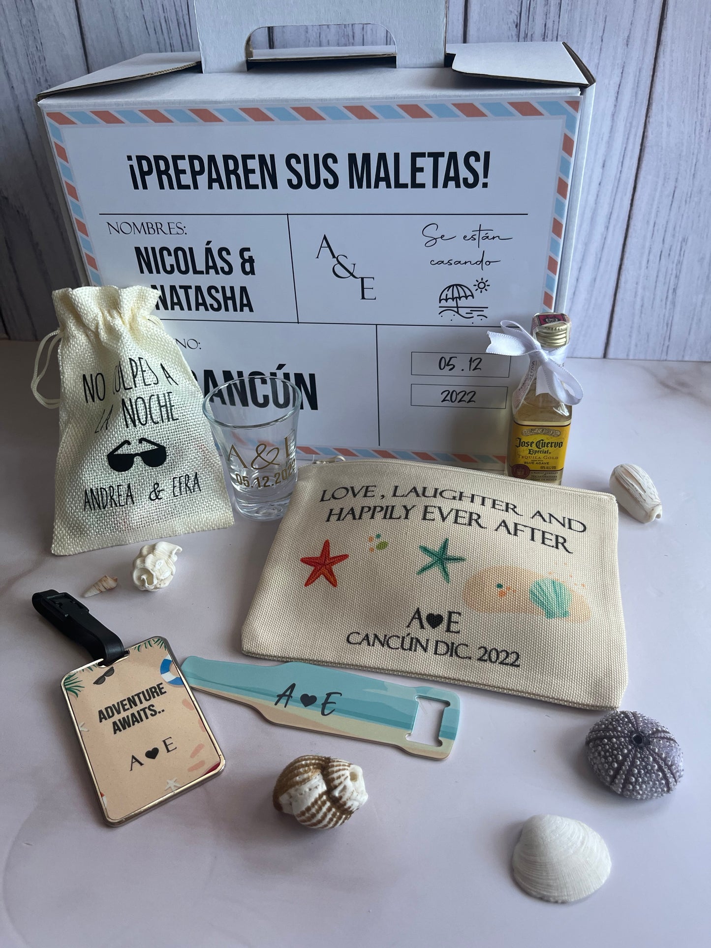 Kit boda destino