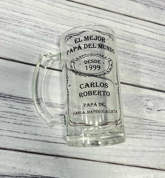 Chopp de vidrio