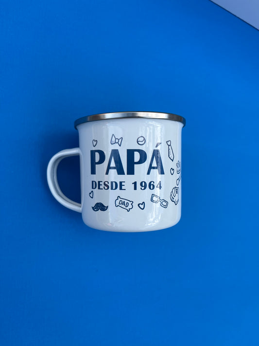 Taza caneco de aluminio inoxidable